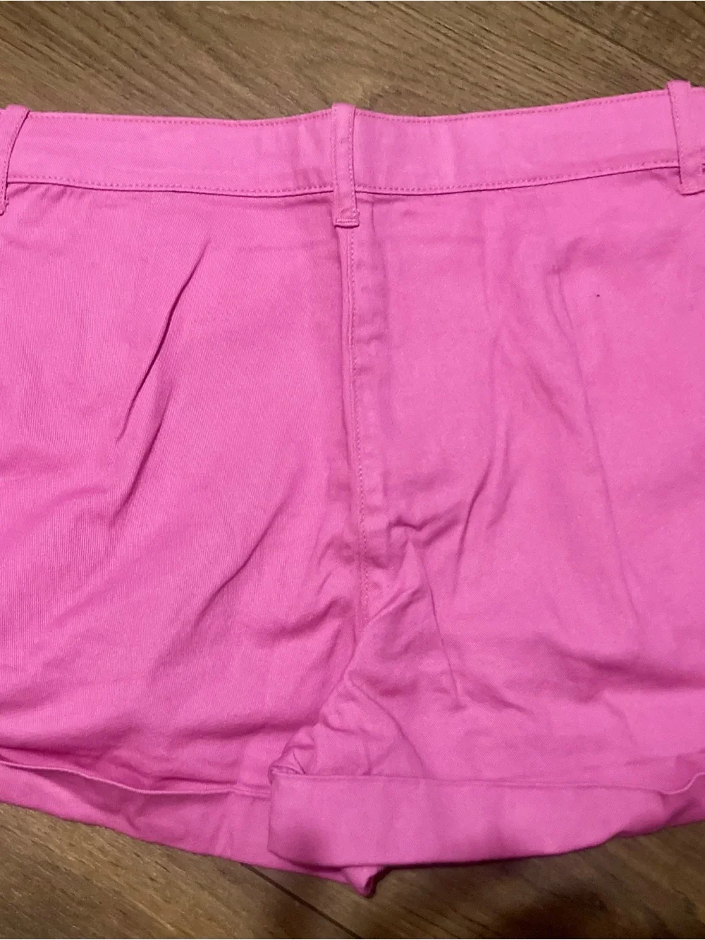 Crewcuts J.Crew Girls Pleated Chino Shorts Brand New Adj Waist Sz 16 - Pink NWT